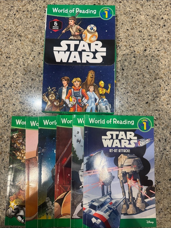Other - Star Wars World of Reading Level 1 Kids Books - Green